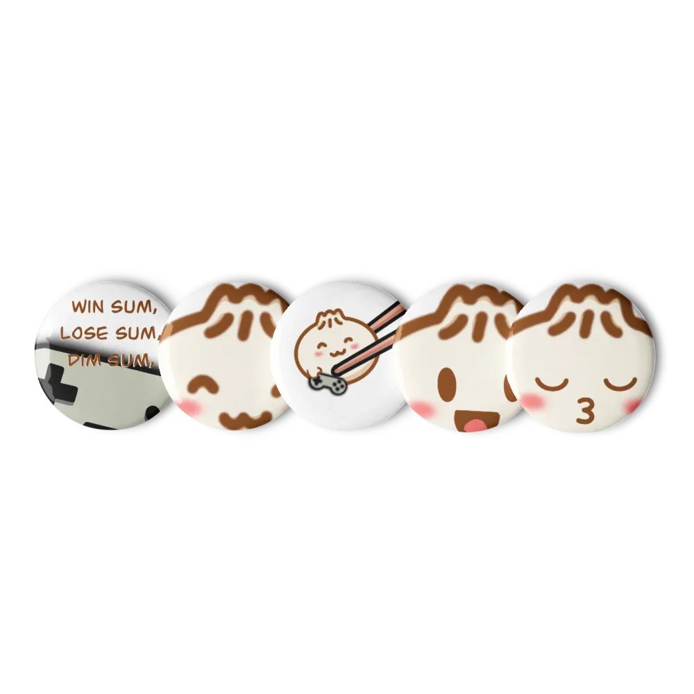 Win, Lose, Dim Sum | Pins product image (1)