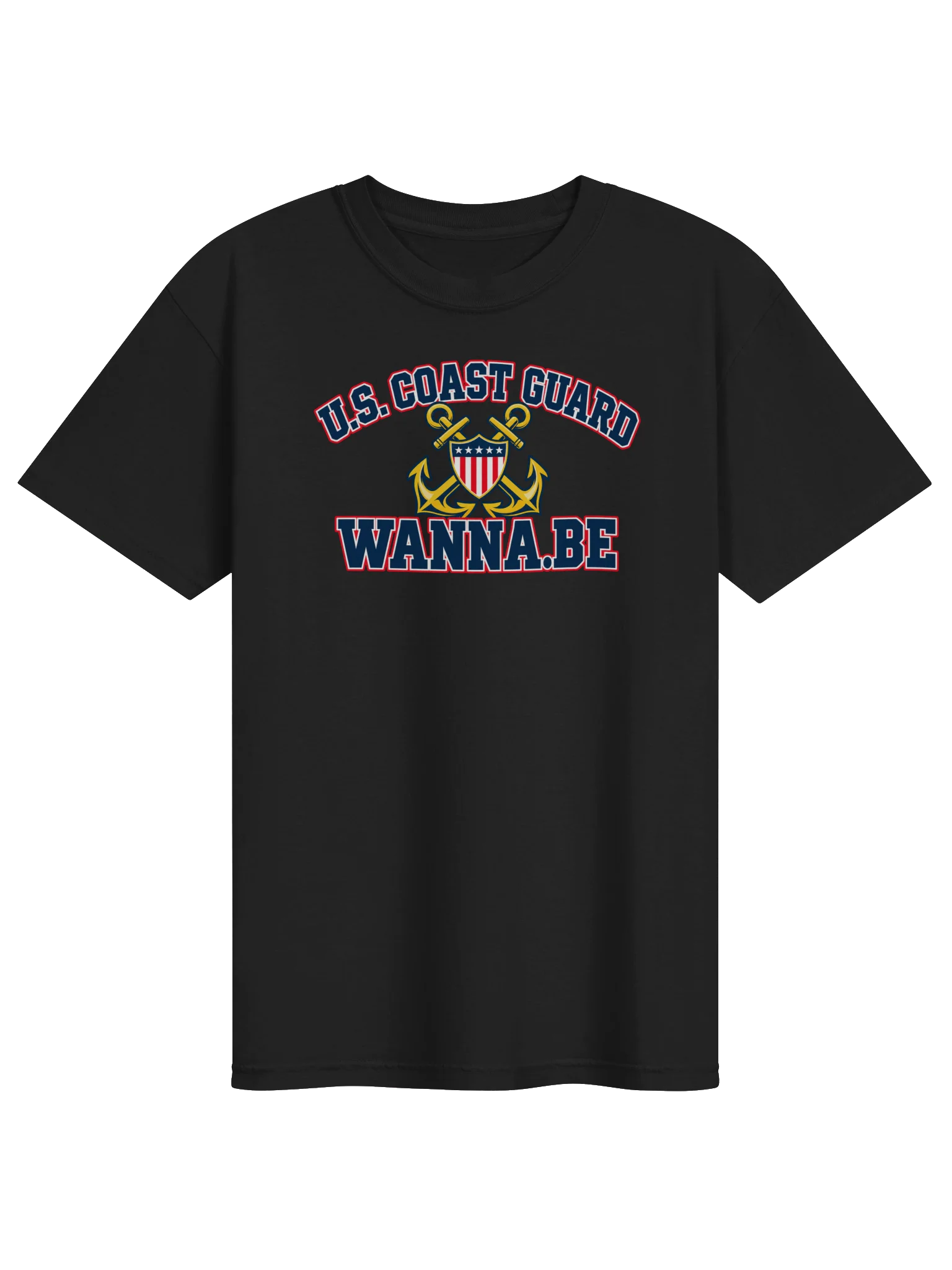 Coast Guard WANNA.BE T-Shirt — Reporting for Pool Duty product image (2)