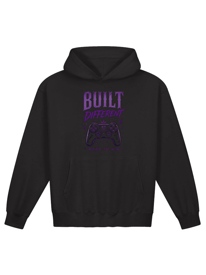 Built Different Gamer French Terry Hoodie product image (1)