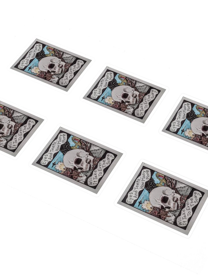 Eyes & Teeth Sticker Sheet product image (2)