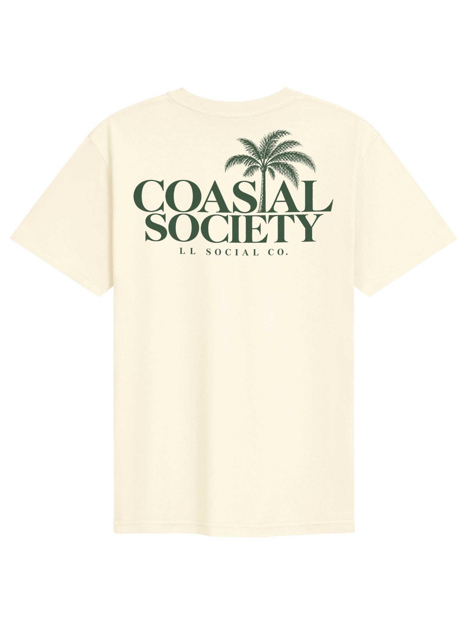 LL Social Co. Coastal Society Tee — Palm | Forest product image (2)