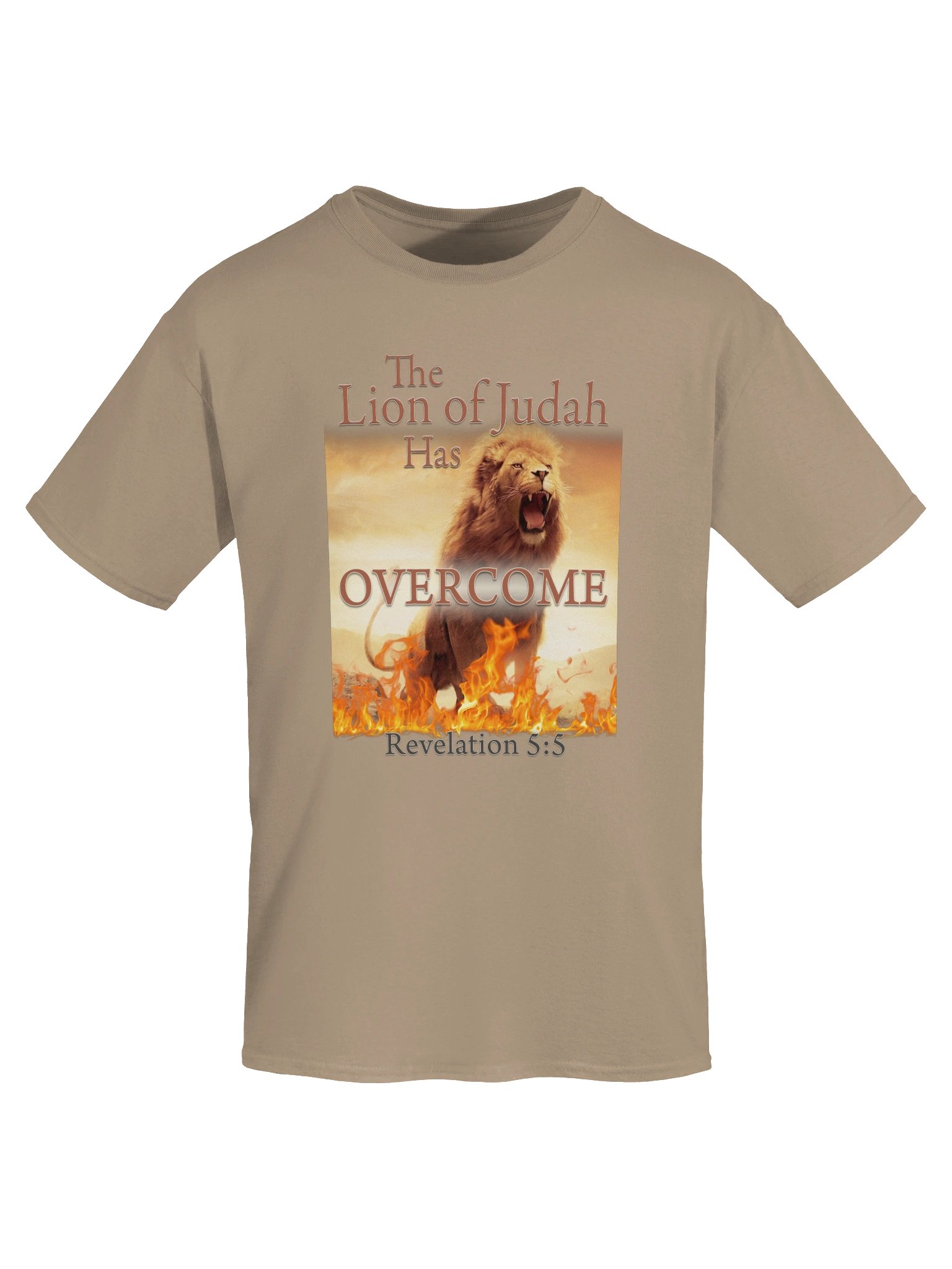 The Lion of Judah Has Overcome T-Shirt product image (1)