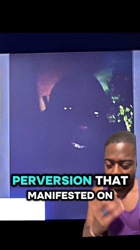 Manifestation of the spirit of perversion. #spiritualwarfare #demon