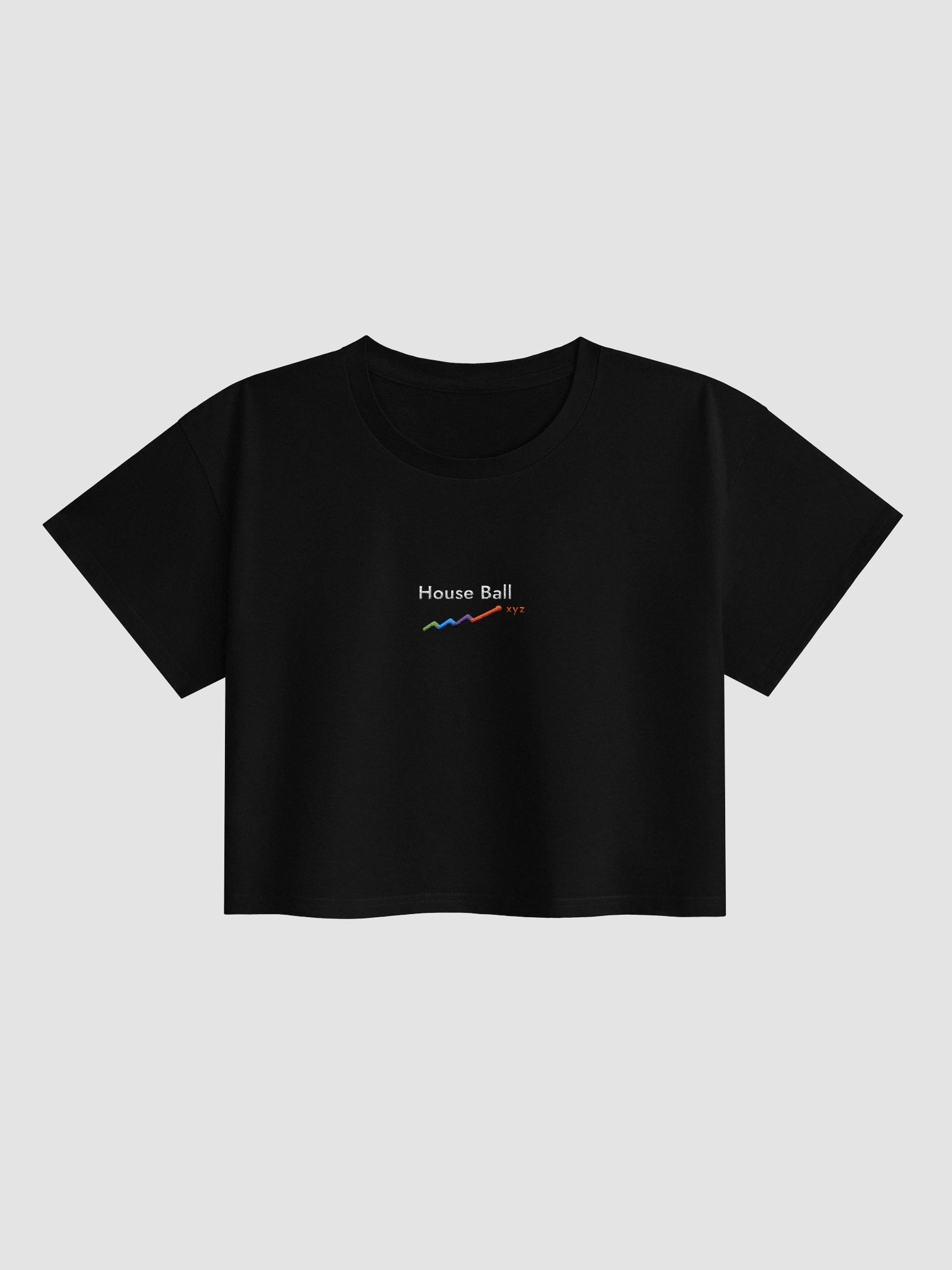 Women's Cropped Embroidered Tee product image (38)