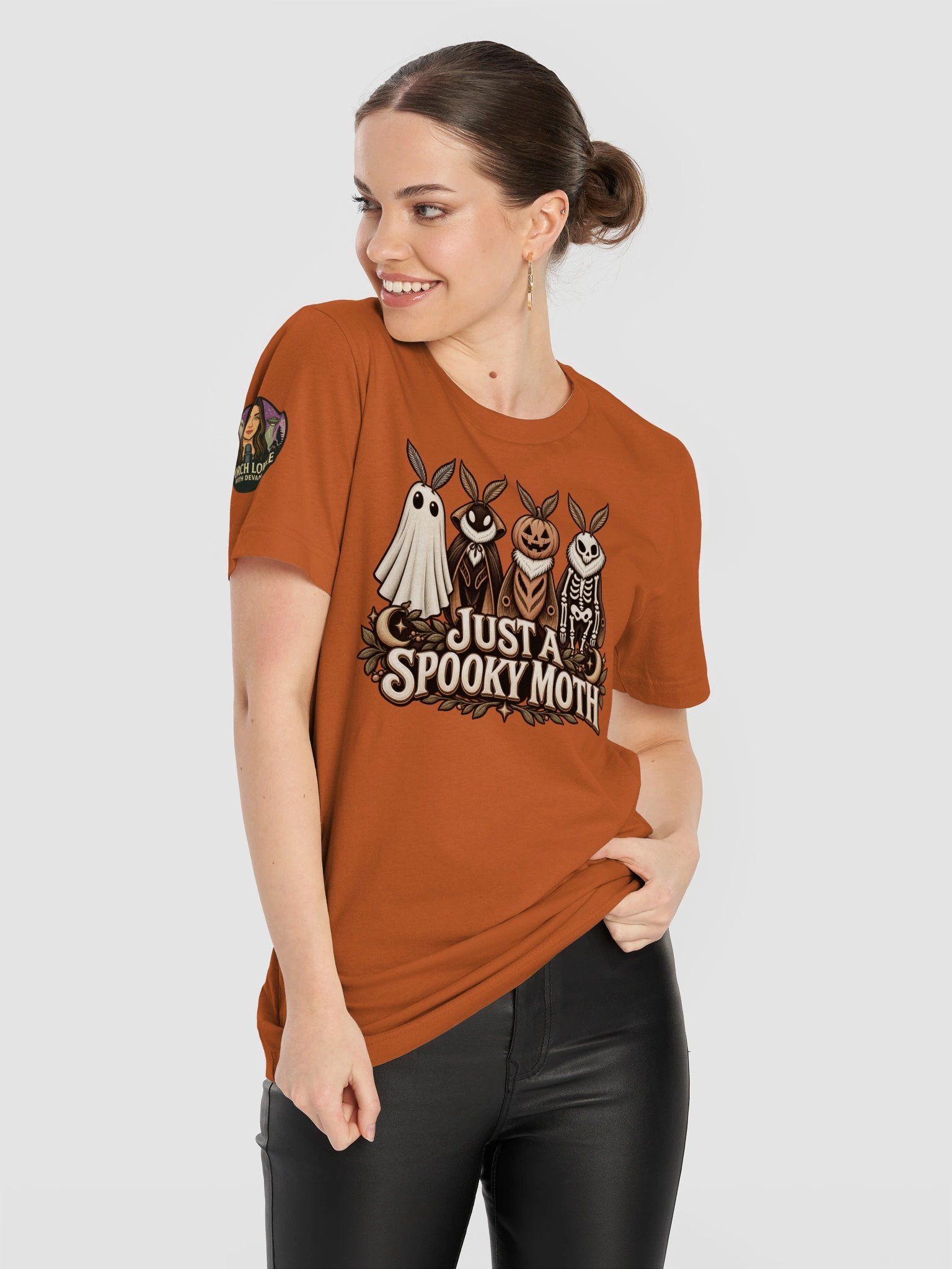 LIMITED EDITION-HALLOWEEN: SPOOKY MOTH SOFT T-SHIRT product image (85)