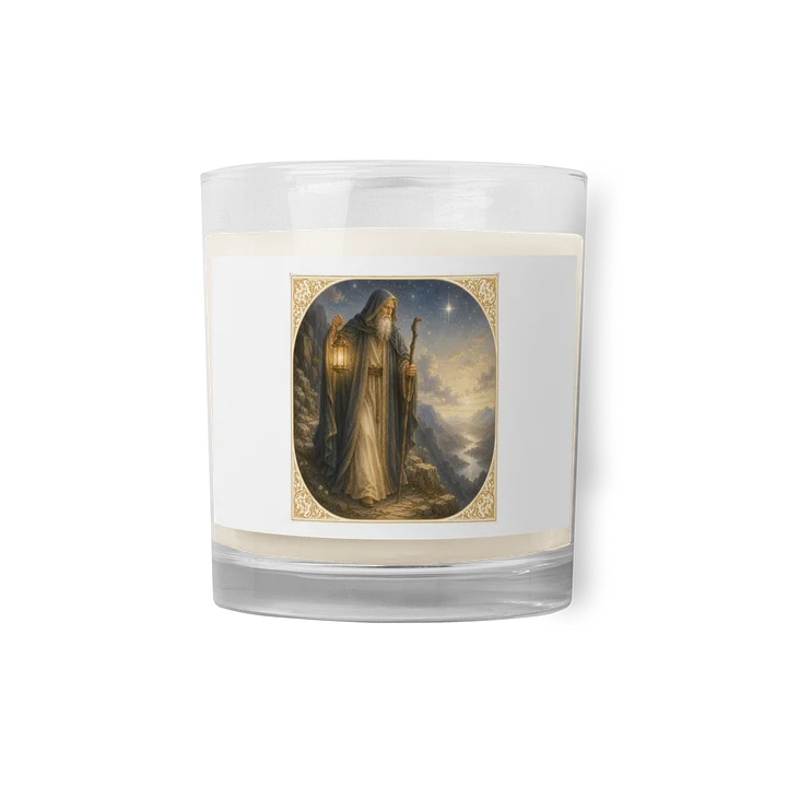 ​⏳ Bougie "L'Arcane VIIII : L'Ermite" – Sagesse & Lumière Intérieure product image (1)