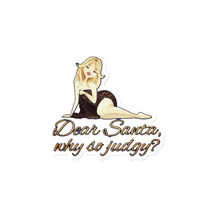 DEAR SANTA, WHY SO JUDGY? product image (2)
