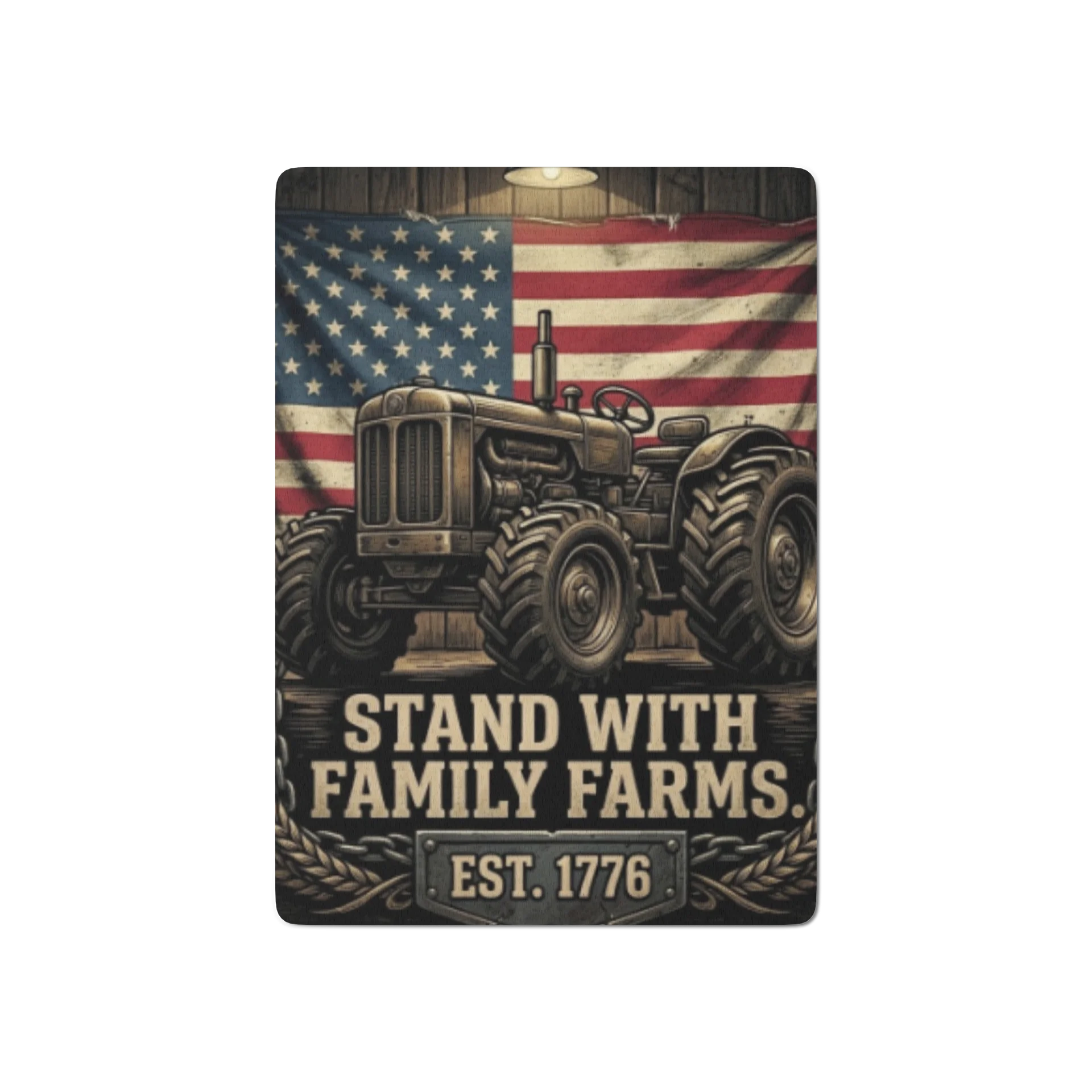 Patriotic Tractor Poker Cards product image (1)