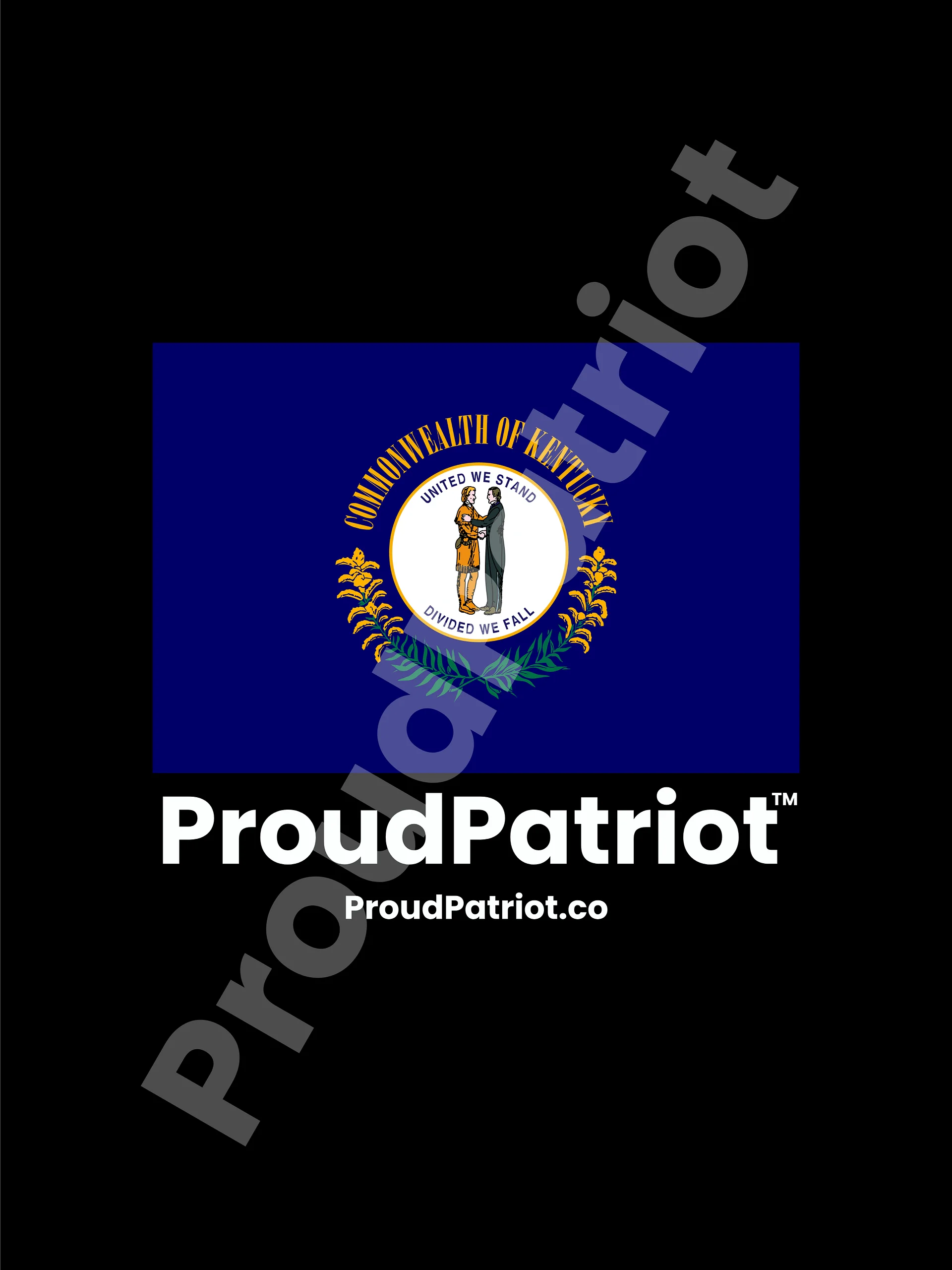 Kentucky Proud Screensaver Dark Mode product image (1)