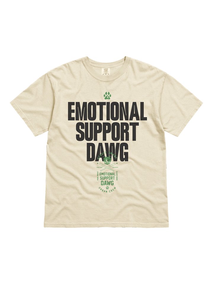 Emotional Support Dawg (Cream Tee II) product image (1)