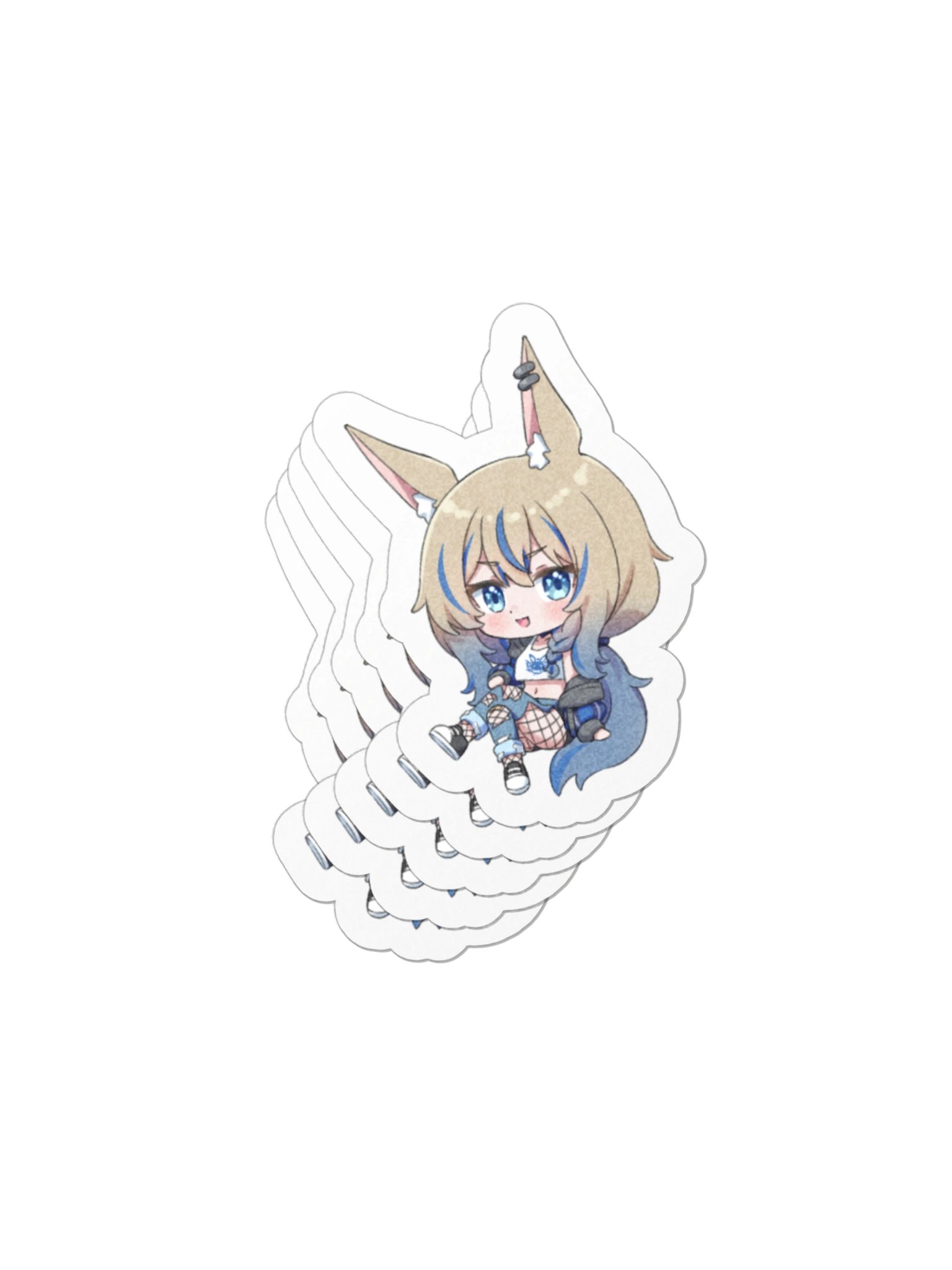 blu Tank Top Sticker product image (8)