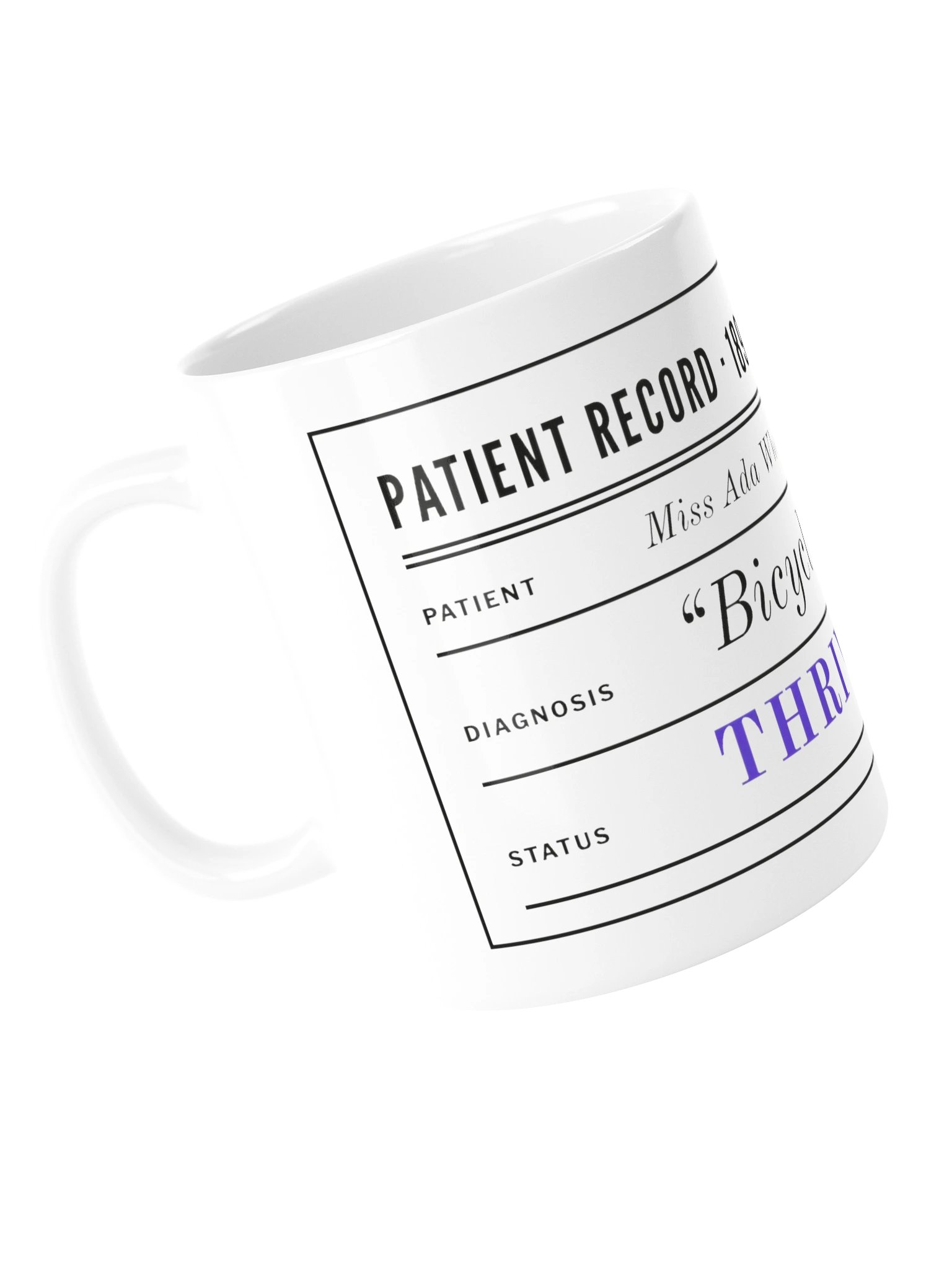 Patient Record Mug product image (5)