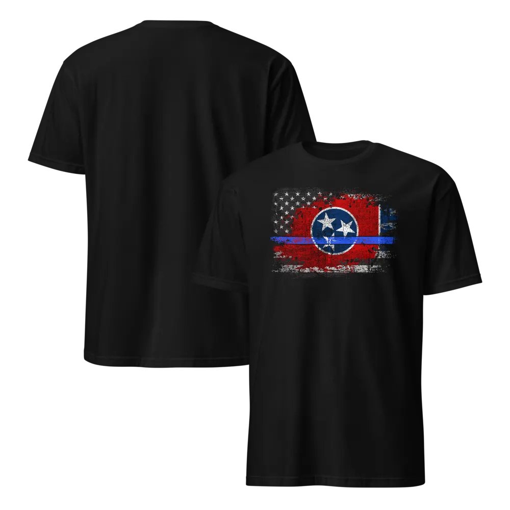 Tennessee Thin Blue Line Flag product image (6)