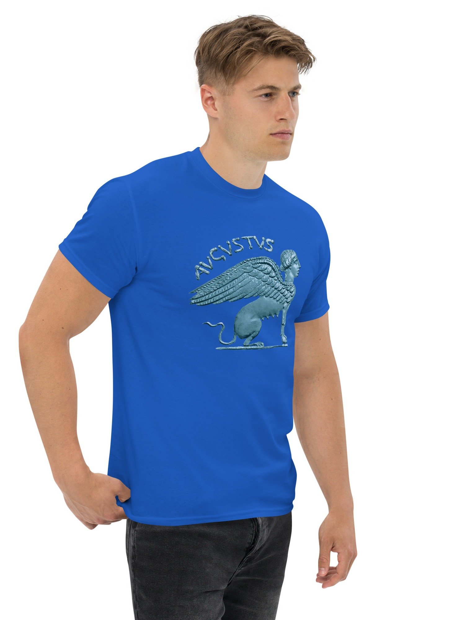 Augustus Octavian Sphinx Ancient Rome 27 BC, White T-Shirt product image (4)
