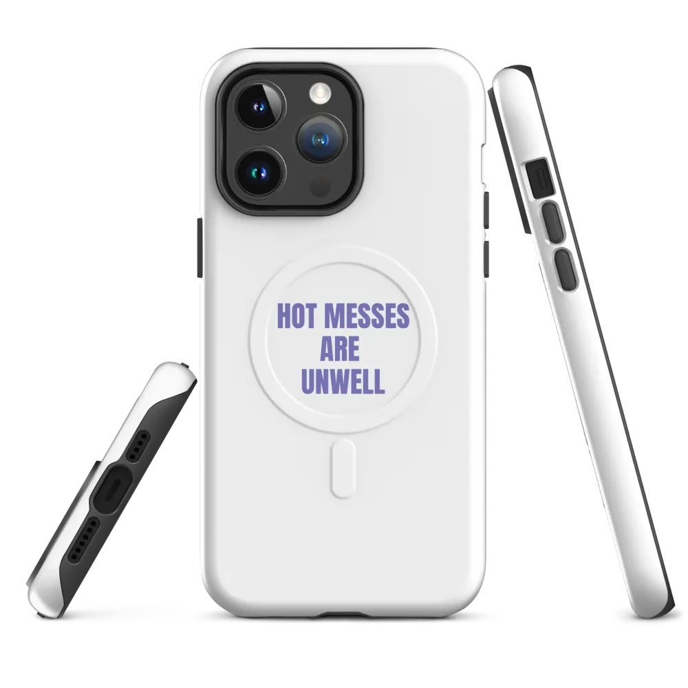 Unwell Hot Messes iPhone® Tough Case product image (4)