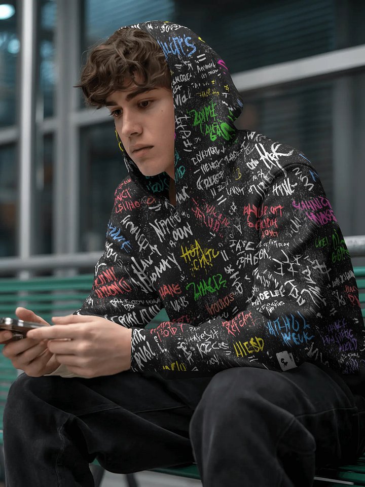 PSYCHO – Thought Loop Series - Canvas Hoodie product image (1)