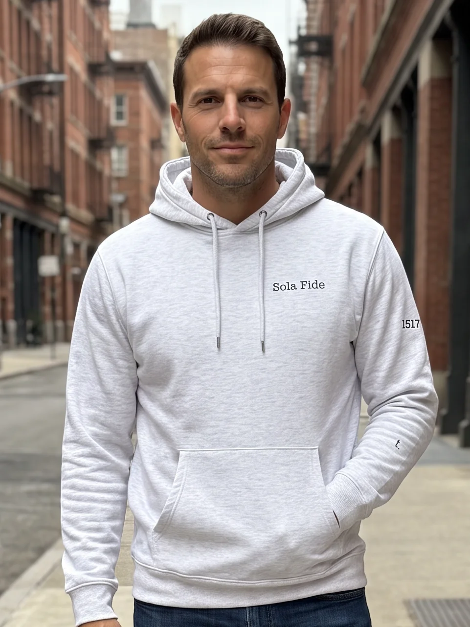 Hoodie Sola Fide - Black product image (2)
