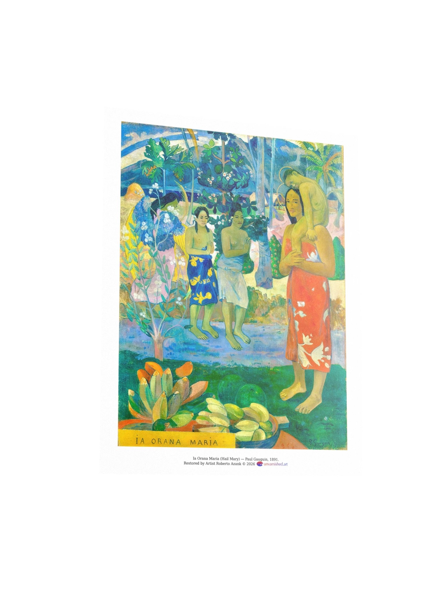 Ia Orana Maria (Hail Mary) — Medium Poster product image (3)