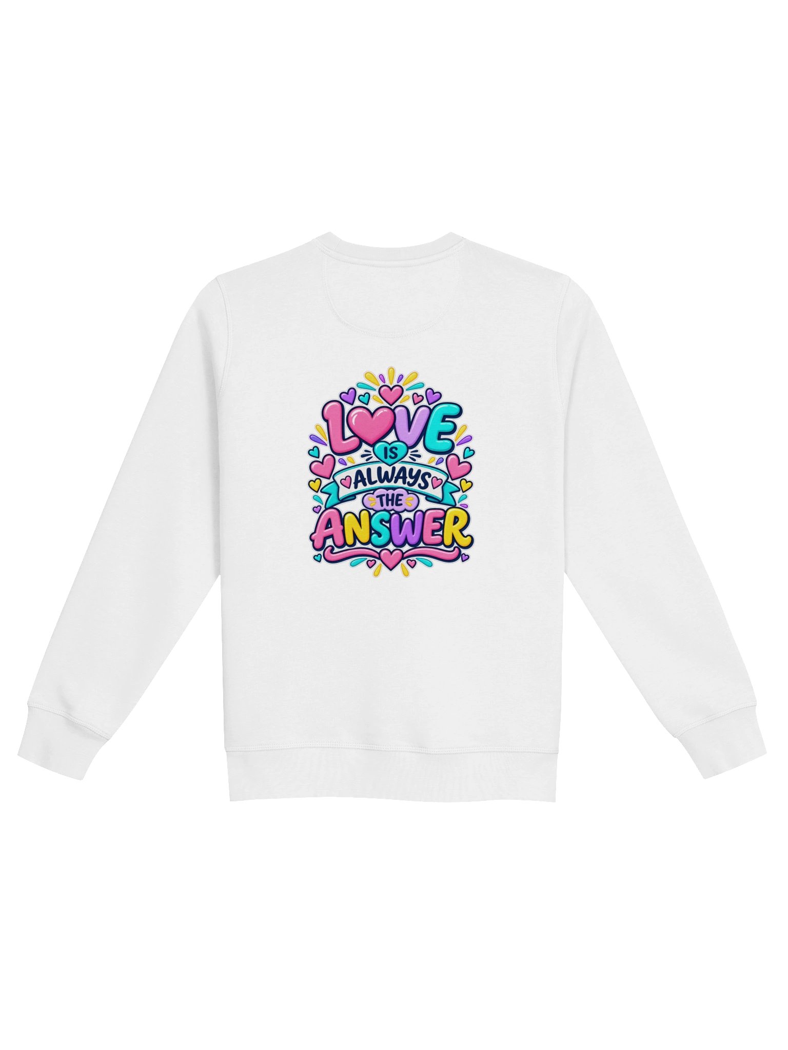 Stanley/Stella Unisex Organic Inspirational Sweatshirt - Love is Always the Answer product image (4)