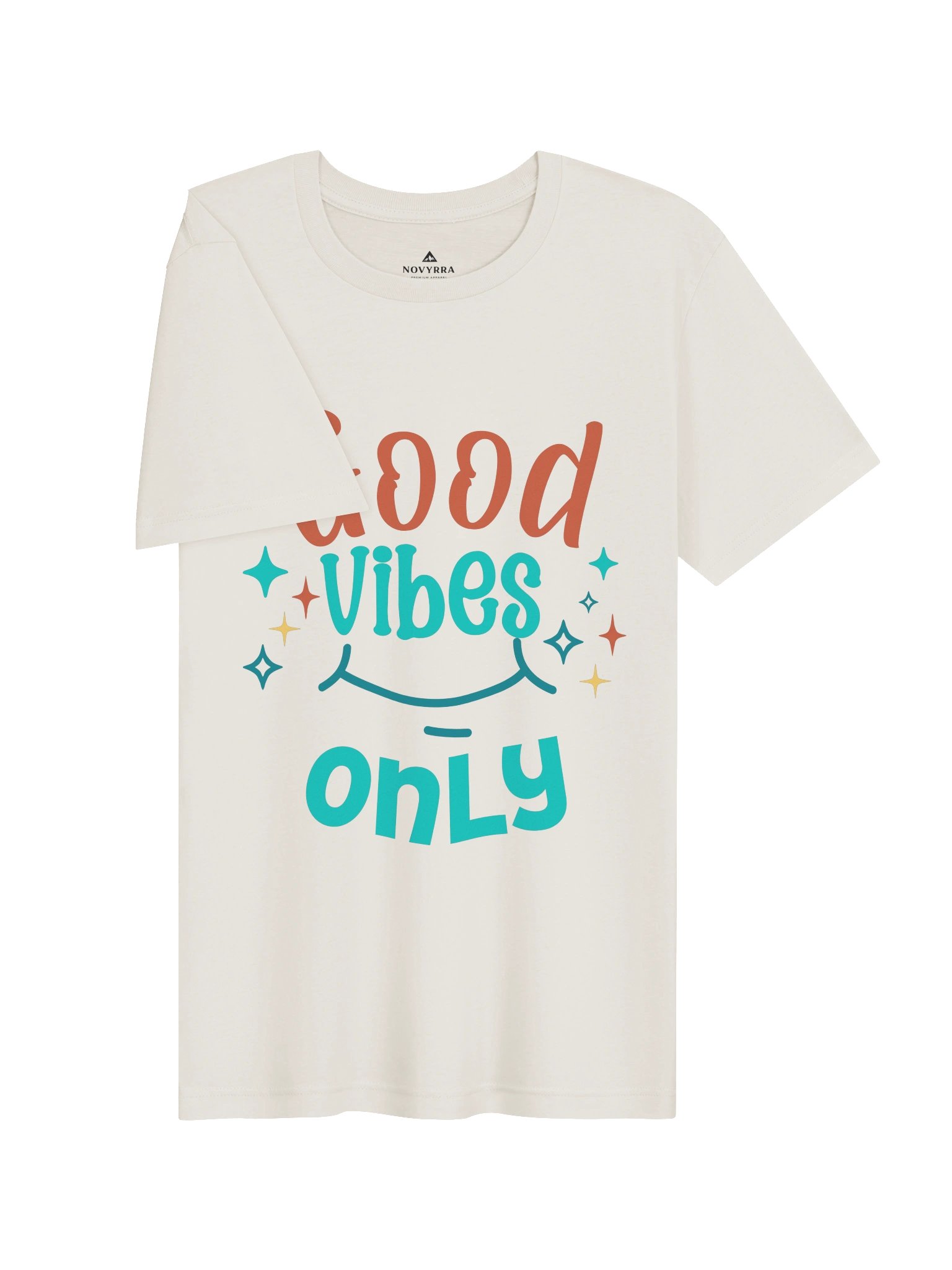Good Vibes Only – Retro Positive Graphic T-Shirt product image (83)