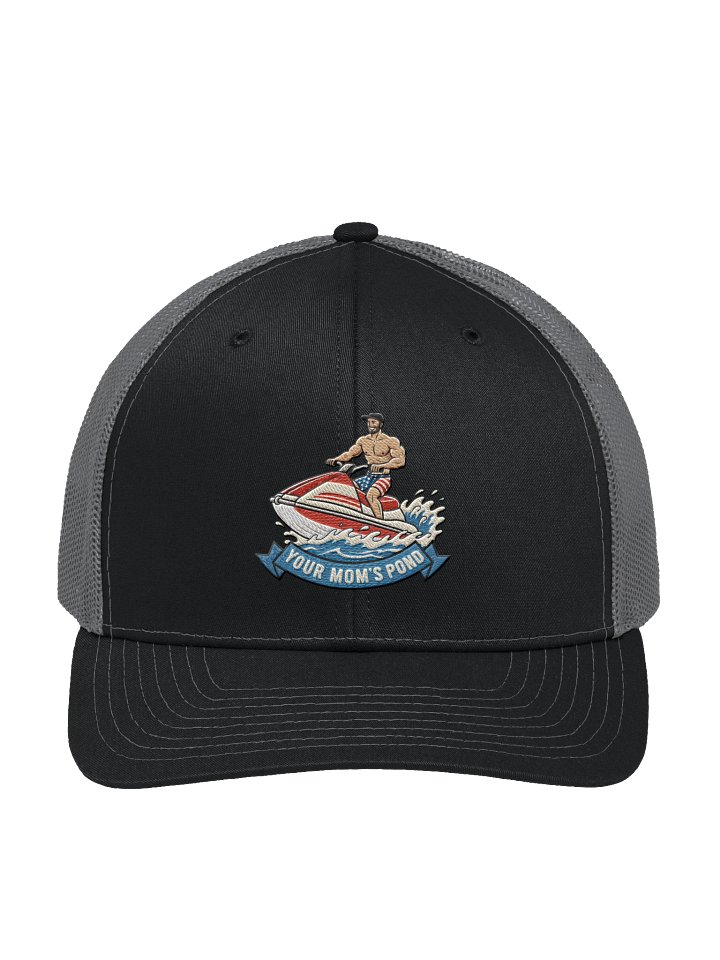Your Mom's Pond Patriot Snapback Hat product image (1)