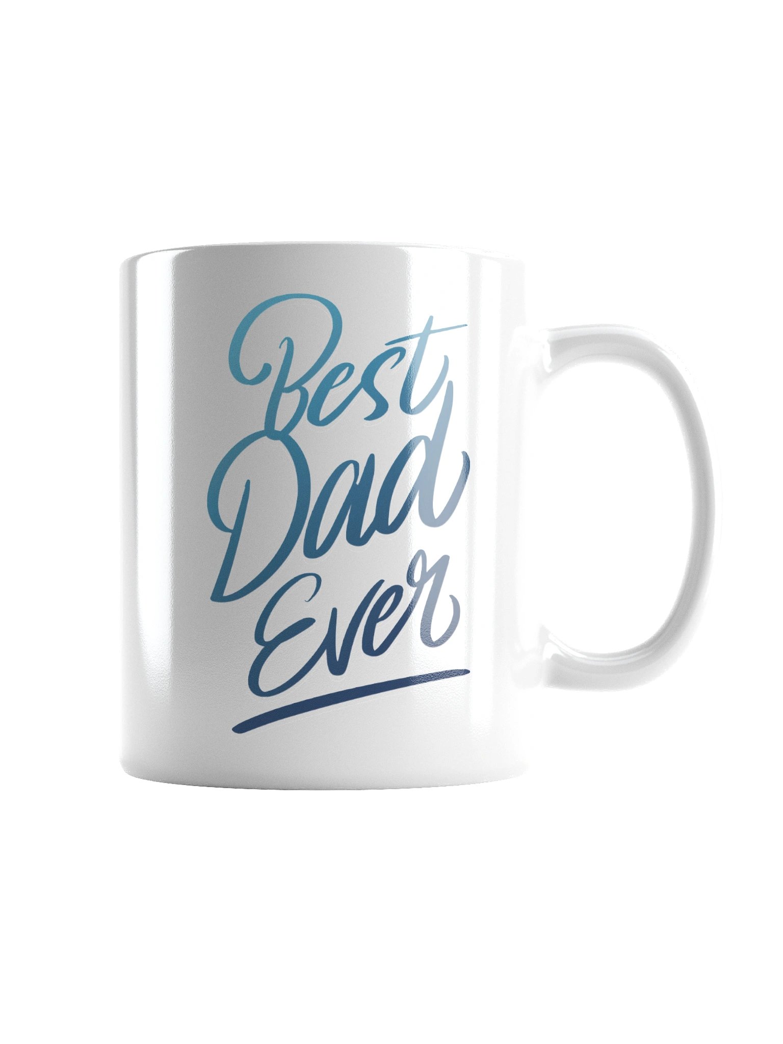 Best Dad Ever White Glossy Mug product image (6)