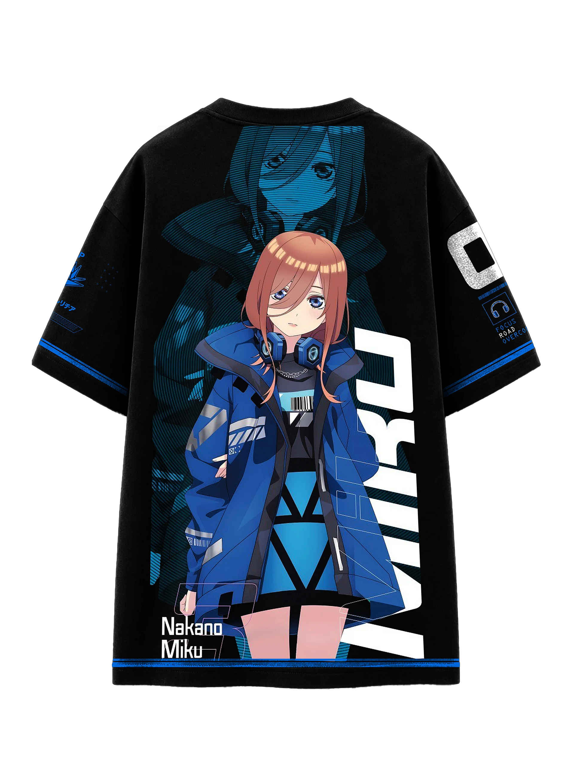 Miku Nakano Heavyweight Oversize Tee (240 GSM) product image (2)