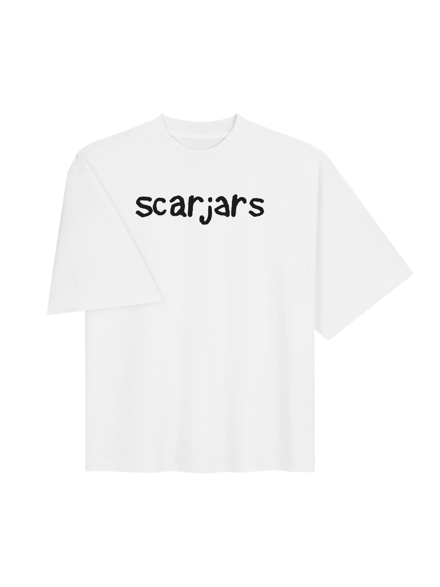 scarjars logo tee (white) product image (3)
