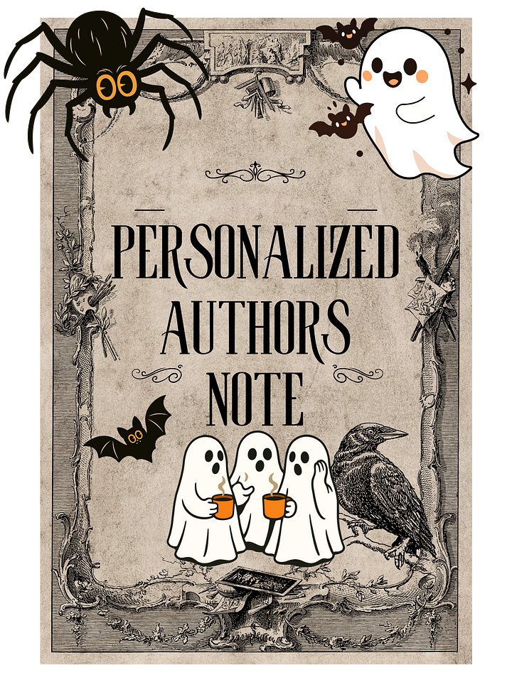 Personalized Author Message on Signed Copy product image (1)