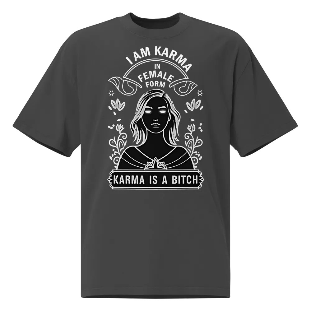 Karma's Gaze Oversized Tee product image (1)