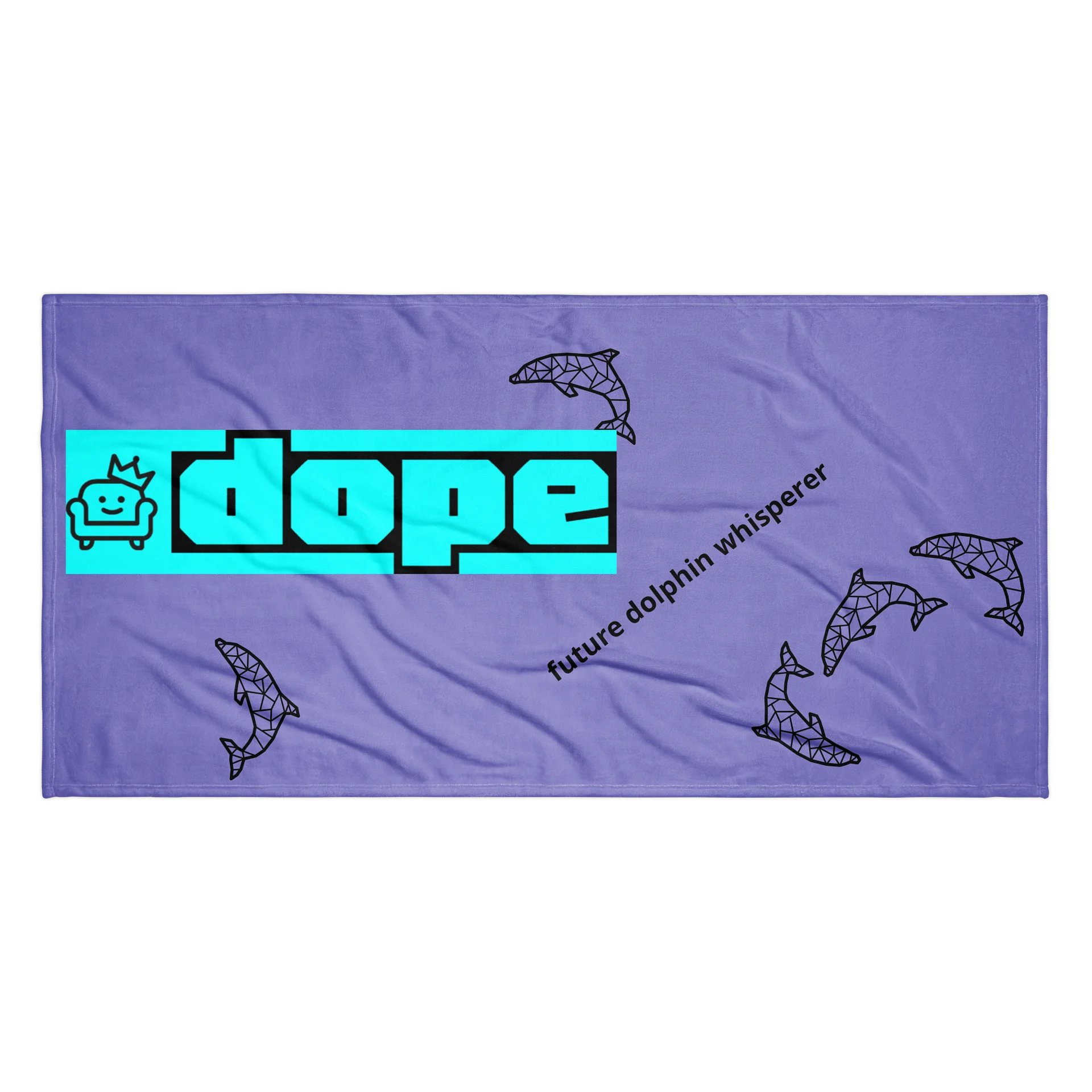 beach towel designed by sofa king dope product image (1)