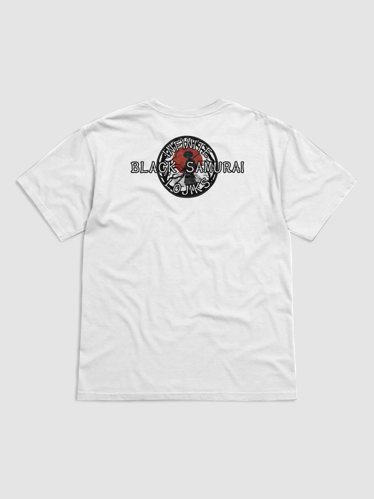 Black Samurai Tee White V2 product image (6)