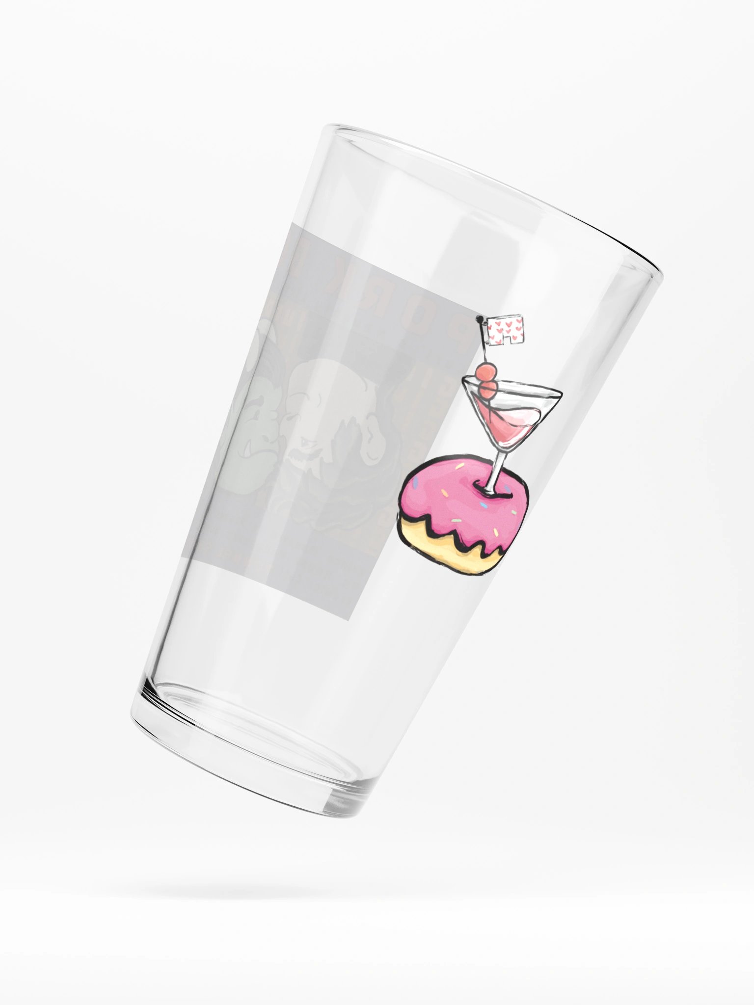 Carl's Naughty Little Piggy Snick Pint Glass product image (2)