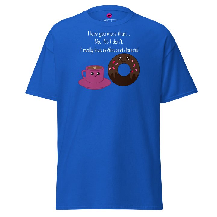 Cute Coffee and Donuts Tee product image (1)