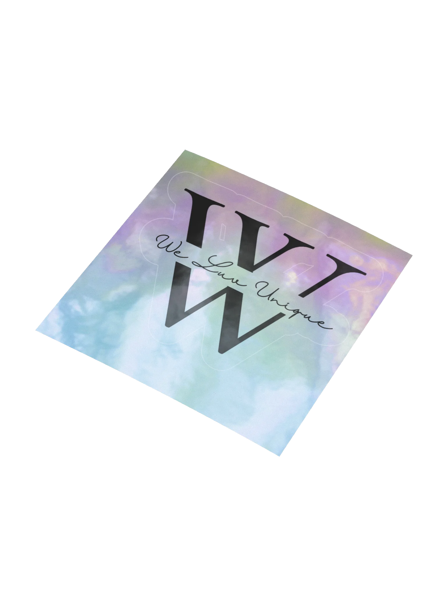 WLU Kiss-Cut Holographic Sticker product image (5)