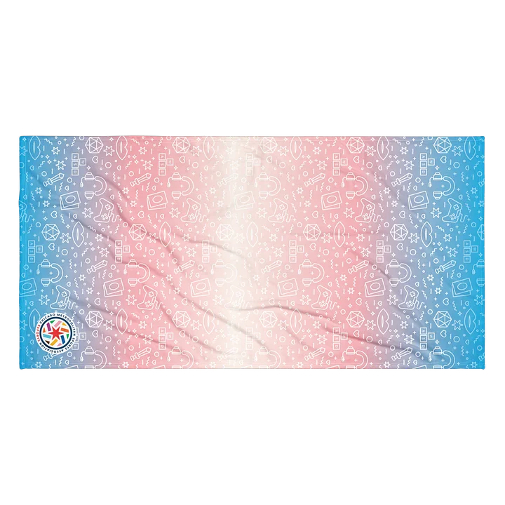 Trans Pride Beach Towel product image (2)