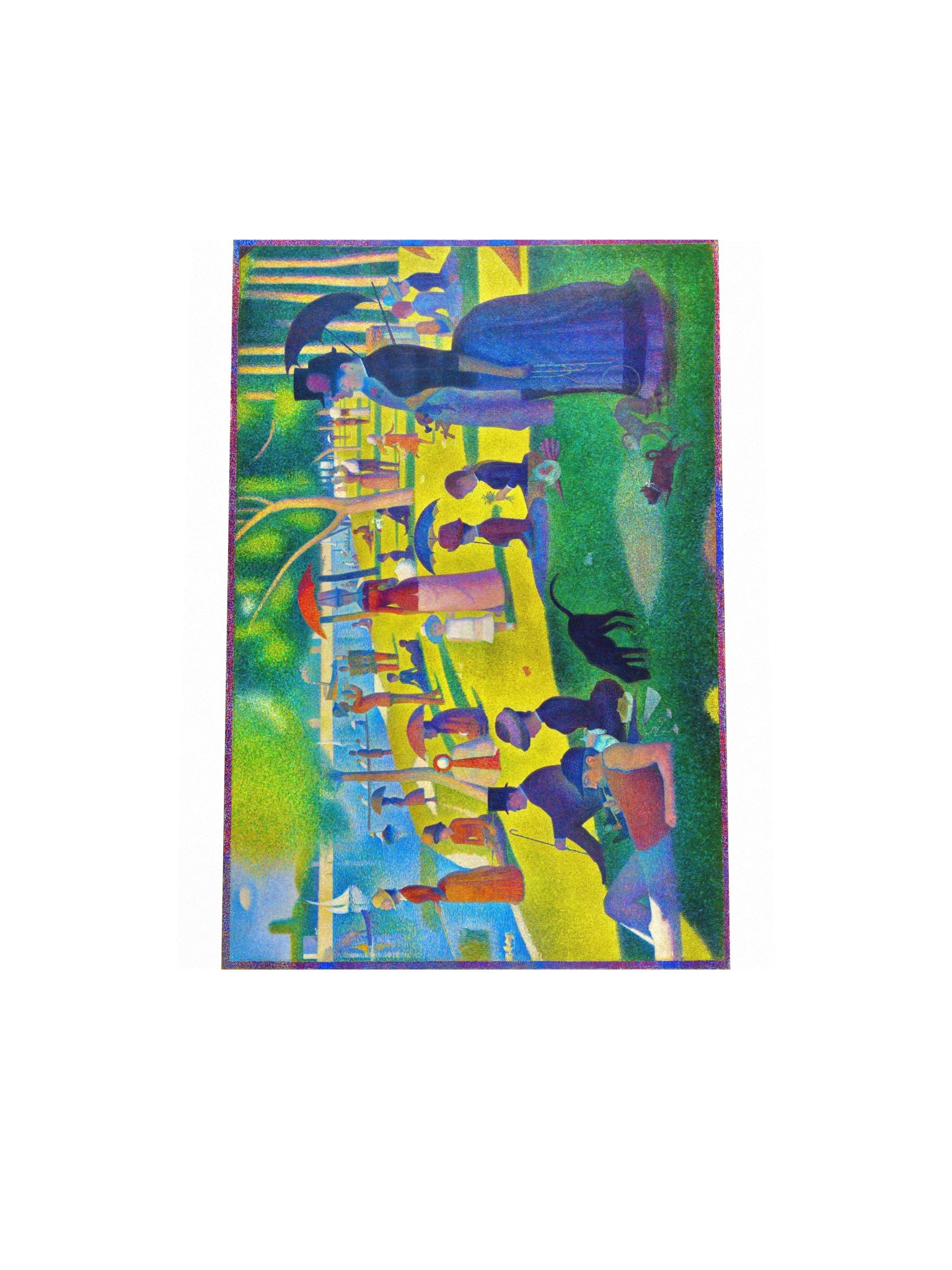A Sunday Afternoon on the Island of La Grande Jatte — Medium Poster product image (4)