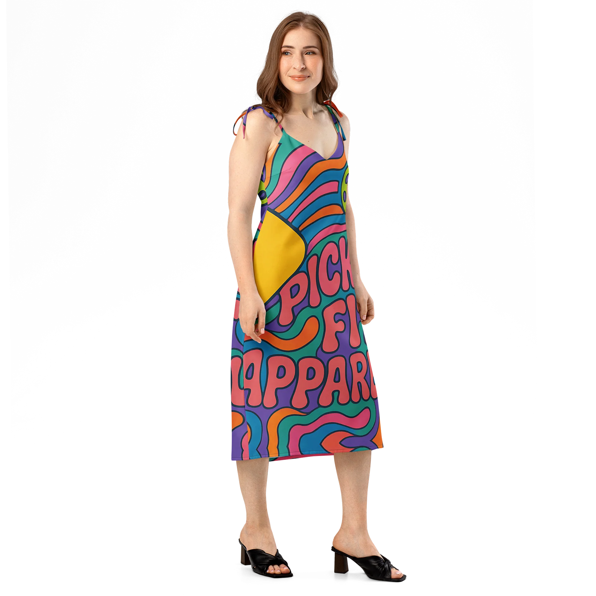 Pickle Fit Apparel All-Over Print Slip Dress product image (4)