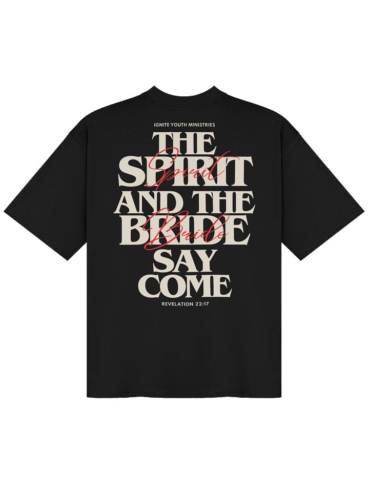 The Spirit and the Bride Oversized Youth Tee product image (6)
