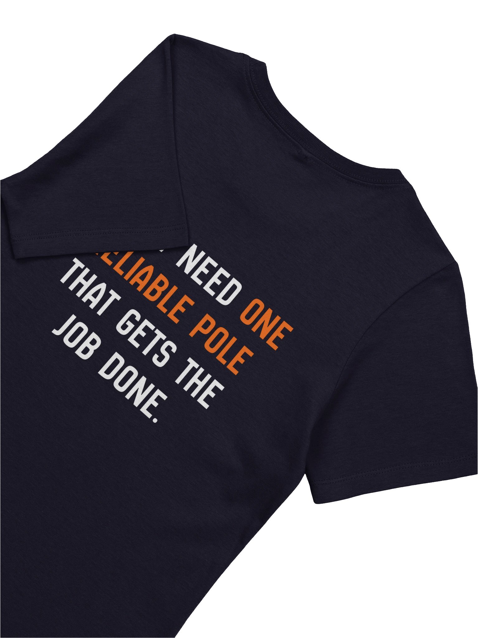One Reliable Pole Women's Relaxed Tee (Navy) product image (6)