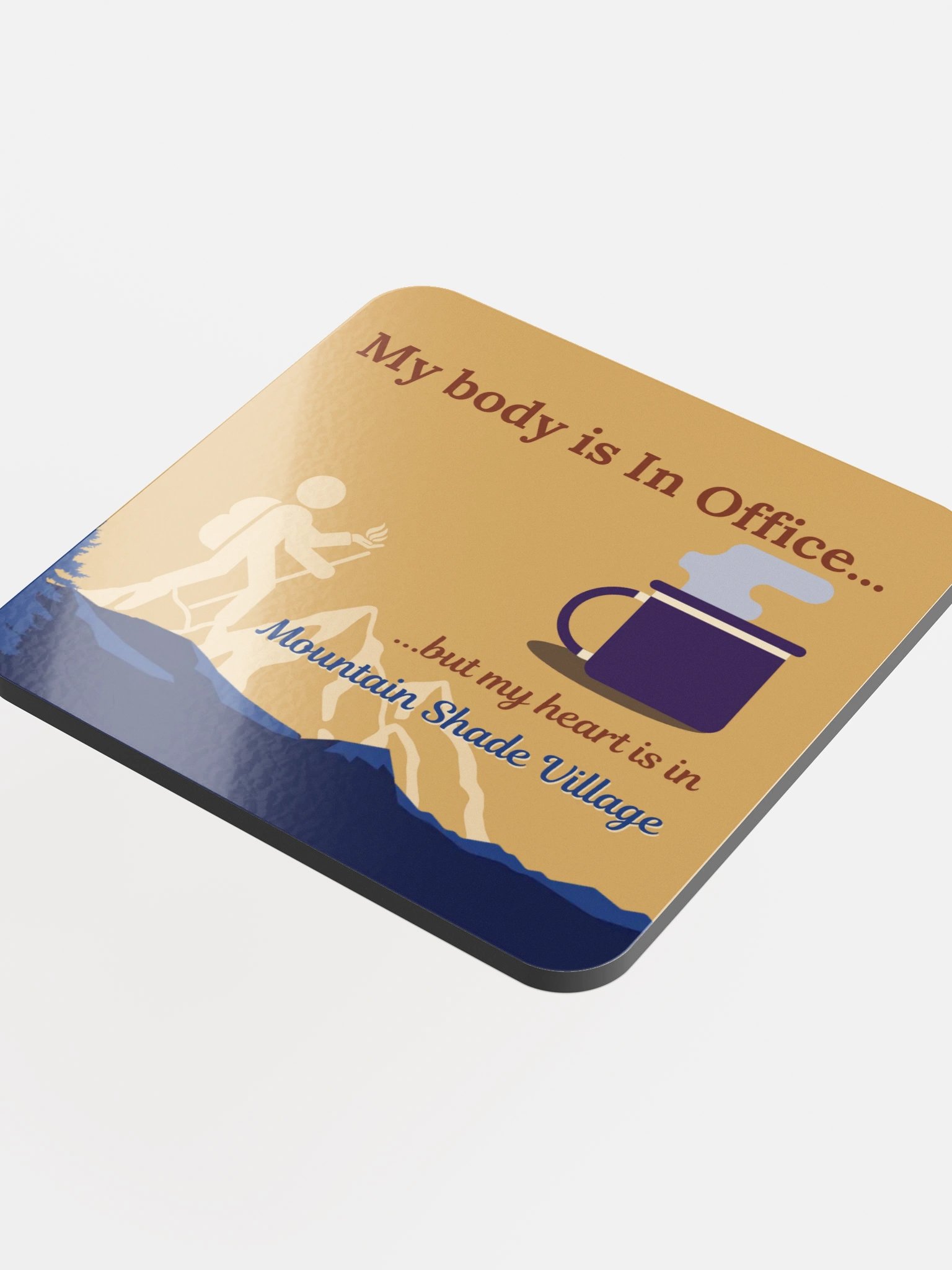 My Body is In Office Coaster product image (4)