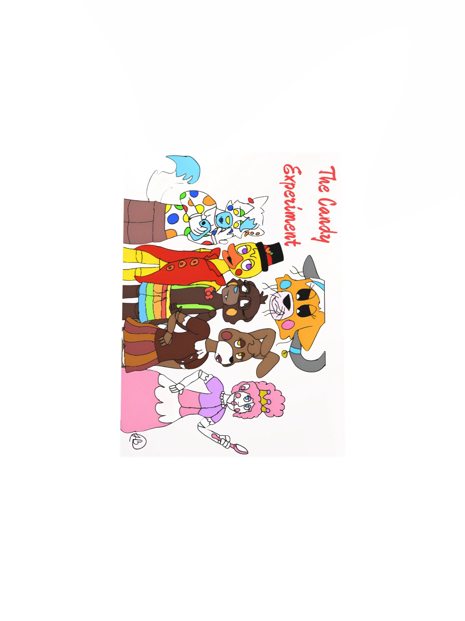 The Candy Experiment Cast Poster product image (4)