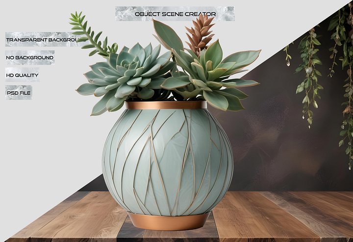 Collection: Gatsby Grace – Art Deco Arrangement PNG product image (2)