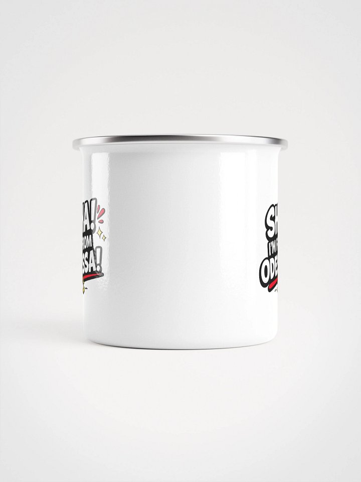 Металлическая кружка «SHA! I’M FROM ODESSA!» ⚓😄 | ODESSAMAMA product image (2)