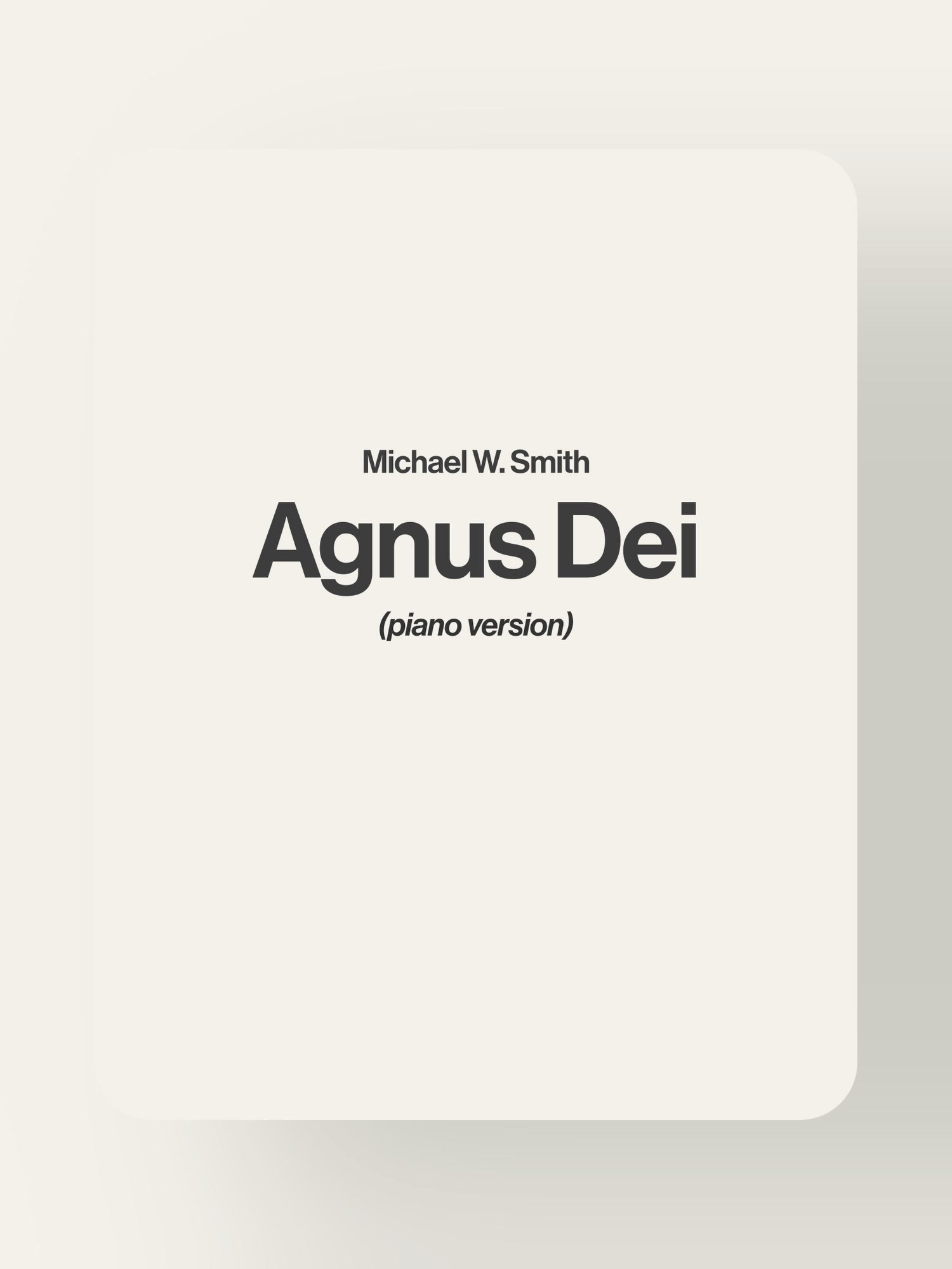 Agnus Dei product image (1)
