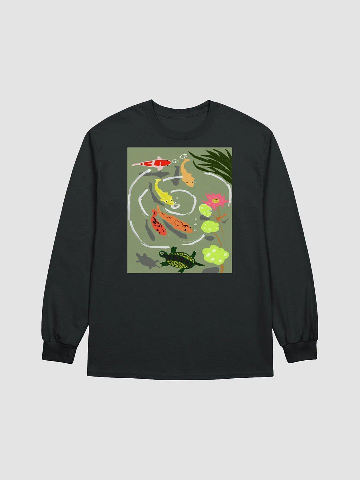 Gildan Ultra Cotton Long Sleeve T-Shirt: fish product image (11)