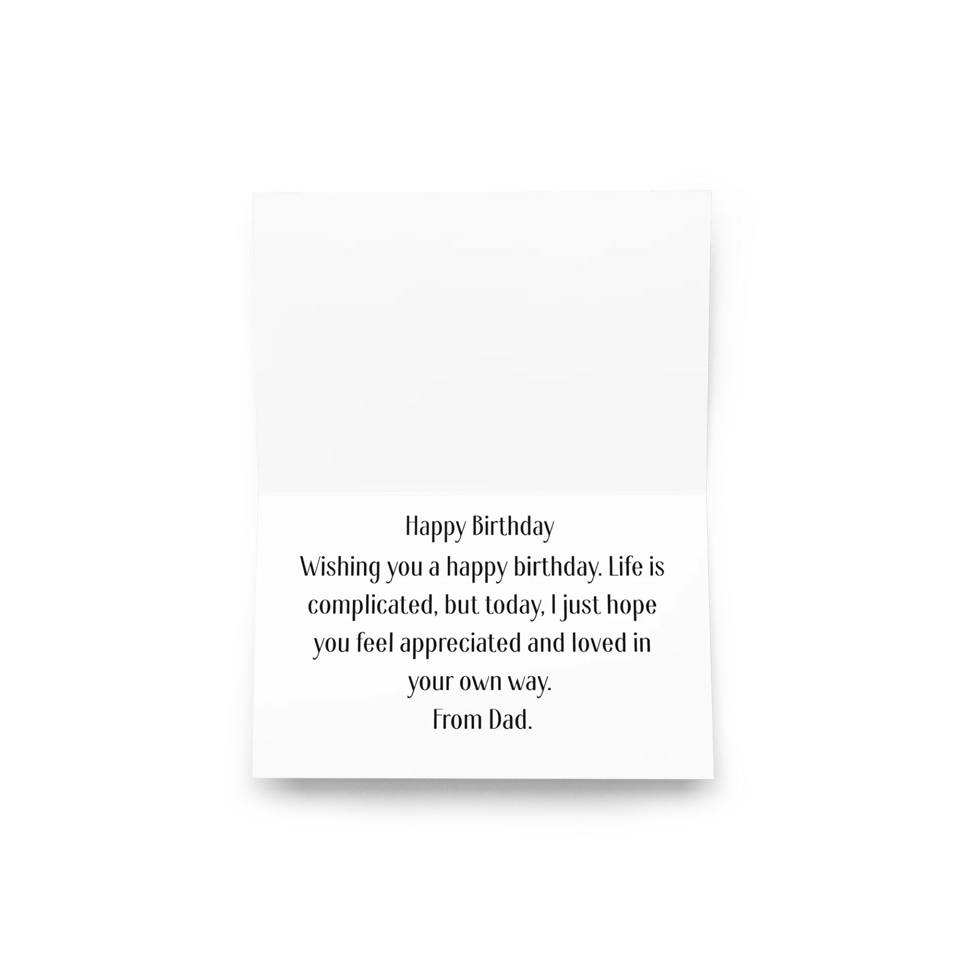 Birthday card - General tone product image (3)