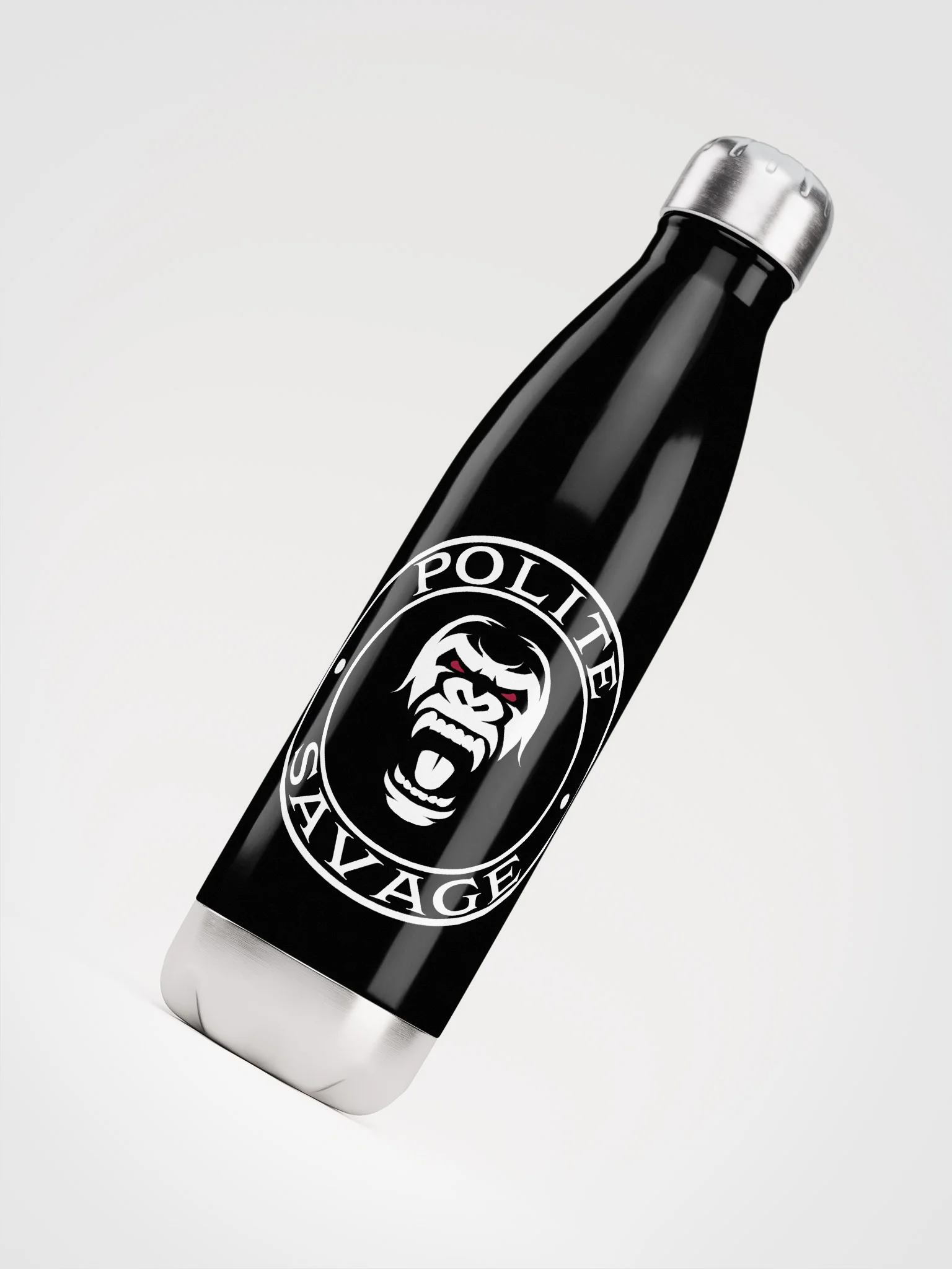 Take Your Azz to the GYM-Polite Savage SS Water Bottle product image (4)