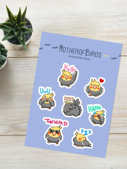 MoB Emoji Sticker Sheet product image (1)