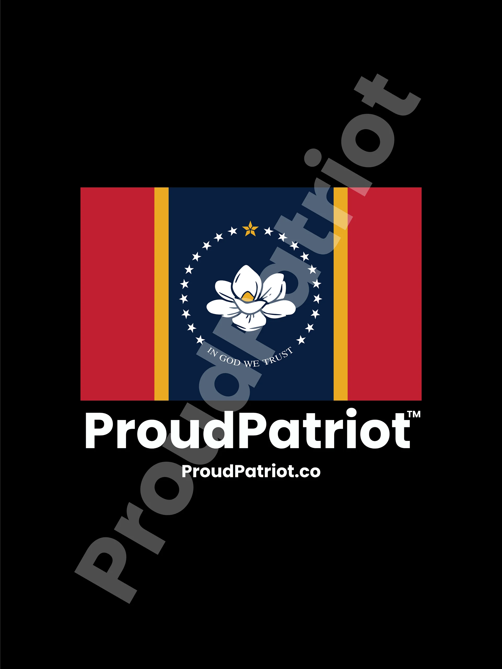 Mississippi Proud Screensaver Dark Mode product image (1)